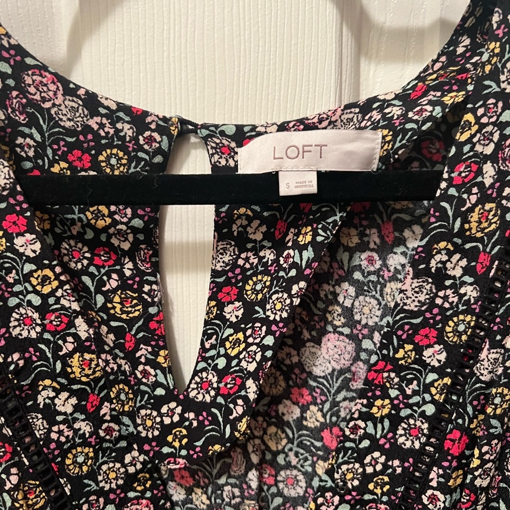 Like New Floral Pattern Romper from Loft - Effortlessly Feminine